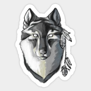 wolf Sticker